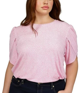 Michael Michael Kors Women's Tops & Blouses Pullover Top, Bouquet, P/XS - Picture 1 of 1