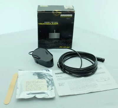 HUMMINBIRD DAP-W 3-PIN Angle Puck TRANSDUCER WIDE EYE VISION VIEW 455 / 200khz - Image 1 of 4