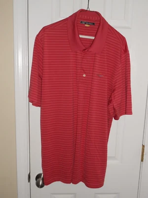 Camisa de golf Greg Norman Play Dry All Poly dorada XL Foto 1 de 4