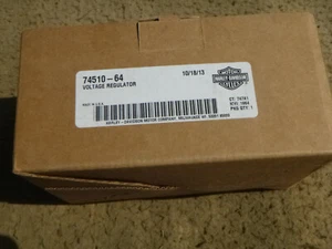 N.O.S. HARLEY DAVIDSON 12V. GENERATOR REGULATOR 74510-64 BRAND NEW OLD STOCK - Picture 1 of 9