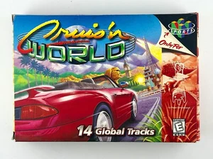 N64 Cruis'n World Cruising Nintendo 64 N64 Midway Cruisin Beautiful Box Only - Picture 1 of 6