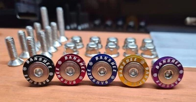 Yamaha Banshee Screws Bolts Washer Body 10 Pcs and Ruber Lock Nuts - Image 1 of 2