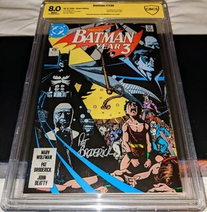 💥BATMAN #436 CBCS 8.0 NOT CGC 1ST APP OF TIM DRAKE! 3RD ROBIN! KEY SIGNATURE!💥 - Picture 1 of 5