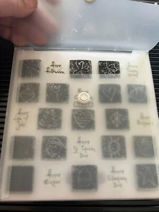 Juego de estampillas retiradas Close to My Heart, CTMH - D1112 celebración de temporada - Imagen 1 de 3