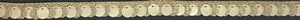  1/2" METALLIC ROSE GOLD SEQUIN FABRIC FRINGE TRIM 14 YARDS  - Picture 1 of 1