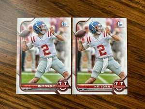 2022 Bowman University MATT CORRAL 1st Bowman LOT OF 2 - Picture 1 of 1