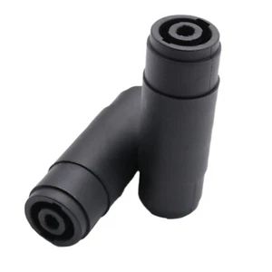 2pcs Speakon 4-Pin 4 Pole Female To Female Coupler Audio Cable Adapter Connector - Picture 1 of 8