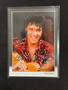 Elvis Presley 2024 Leaf Pop Music Icons 1/1 1960 Leaf Pop Music-Acetate #LPMA-25 - Picture 1 of 2