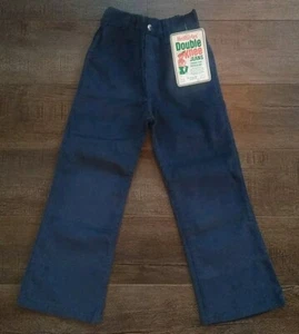 Vintage Healthtex Double Knee Jeans Size 6 NOS NWT Waist 23" Length 19" Corduroy - Picture 1 of 20