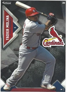 YADIER MOLINA FATHEAD TRADEABLES ST LOUIS CARDINALS REMOVABLE DECAL 2016 #39 - Picture 1 of 3