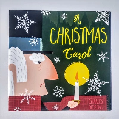 A Christmas Carol Scrooge Charles Dickens Holiday kids picture story book Foto 1 de 4