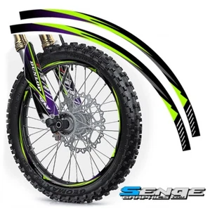 18 & 21 INCH DIRT BIKE RIM PROTECTORS WHEEL DECALS TAPE GRAPHICS MOTORCYCLE - Bild 1 von 1