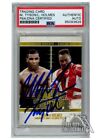 Mike Tyson Larry Holmes 2010 Sport Kings Tale of the Tape Gold Auto #64 PSA/DNA
