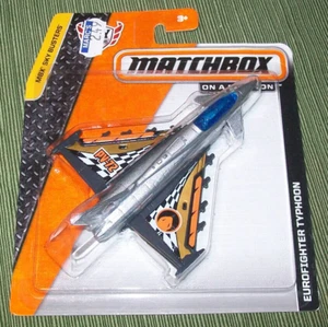 MATCHBOX SKY BUSTERS EUROFIGHTER TYPHOON (silver) MBX 2014 CGG19-0910 - Picture 1 of 4