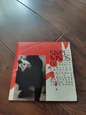 Simple minds sanctify yourself 7" Dbl pack uk virgin records gatefold P/S 1986 - Image 1 of 4