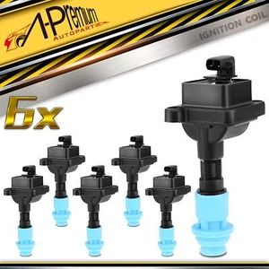 A-Premium 6x Ignition Coils for Toyota Supra Twin Turbo 1993-1998 I6 3.0L UF-386 - Bild 1 von 11
