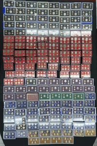 148x Assorted 1968-2016 Incomplete US Proof Sets 30105 - Picture 1 of 16