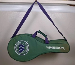 Wimbledon Double Tennis 3 Racquet Bag The Championships Official England Green - Picture 1 of 13