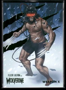 2023 Fleer Ultra Marvel Wolverine #75 Weapon X Green Foil - Bild 1 von 2
