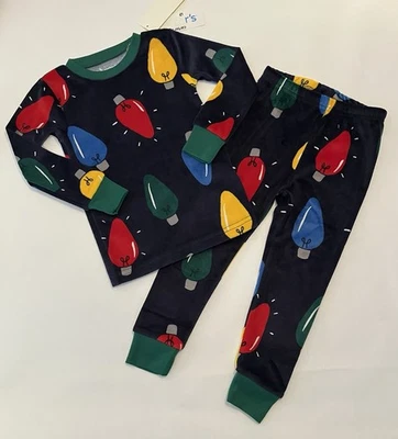 Carters Niño Pequeño Niño Navidad Pijama 2T Pantalones Camisa 2 Piezas Conjunto Lindo Acogedor Pijamas Nuevo Foto 1 de 3