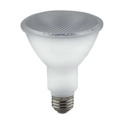 Satco 8w PAR30LN LED Amber color 40 deg. 120v Bulb - Image 1 of 4