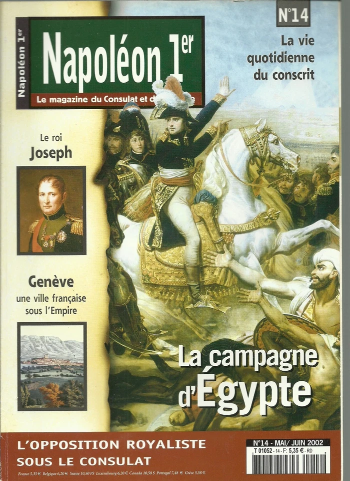 Napoléon 1er le magazine du consulat et de l'empire n°14 L'Egypte - Photo 1/1
