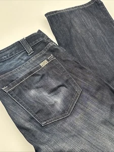 Vans Blue Jeans Mens 30 X 32 (Actual Size 33 X 30) Skater Cotton Blend Whiskered - Picture 1 of 11