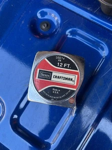 Vintage Craftsman 39214 12' Tape Measure, USA - Picture 1 of 1