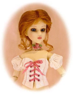 Gracefaerie Korsett Muster 4 BJD MSD Goodreau Narae Volks Dollzone Ellowyne AoD - Bild 1 von 5