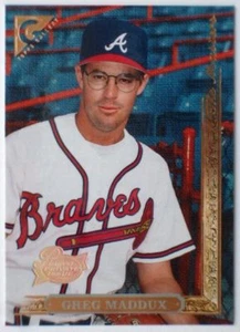 1996 Topps Gallery GREG MADDUX Players Private Issue Rare Atlanta Braves SP /599 - Bild 1 von 2
