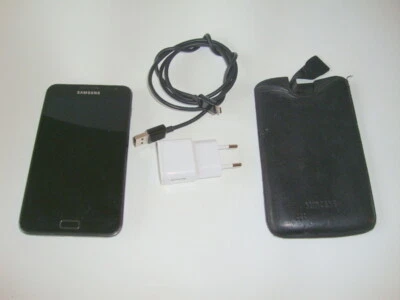 Samsung Galaxy Note GT-N7000 Schwarz Ohne Simlock Lederhülle Kabel SUNCASE - Bild 1 von 4