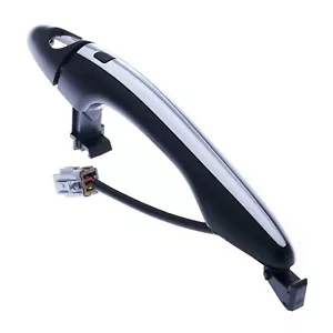For Kia Optima 2011, Hybrid 11-15 Black/Chrome Front Left Exterior Door Handle - Picture 1 of 8