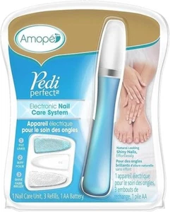 Sistema electrónico de cuidado de uñas de pedicura Amope Pedi Perfect - azul - Imagen 1 de 4