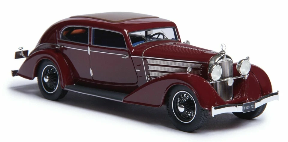 Austro Daimler ADR8 Alpine Sedan rot (maroon) 1932 - 1:43 Esval limited - Bild 1 von 1