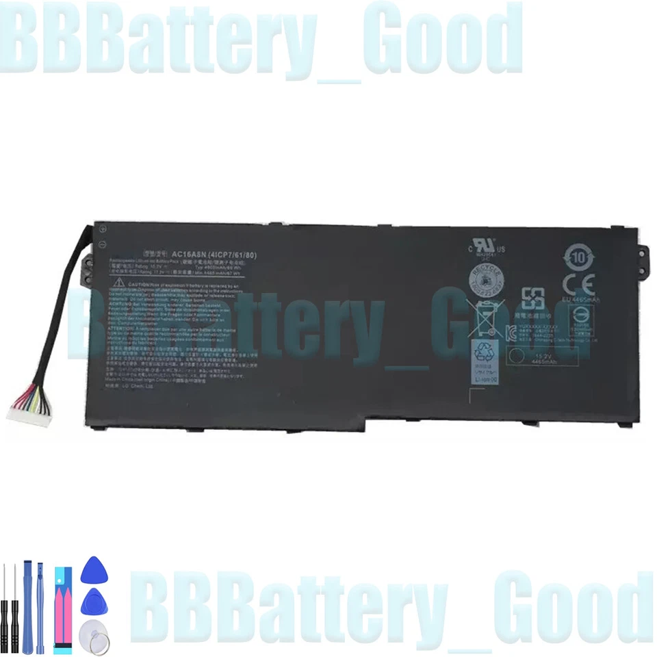 Batería AC16A8N para Acer Aspire V15 Nitro BE VN7-593G V17 Nitro VN7-793G Foto 1 de 4