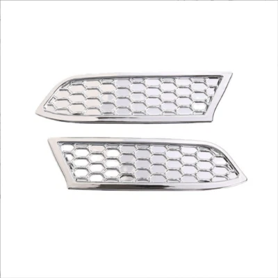 One Pair Chrome Fit for Toyota Tacoma 2016-2020 Headlight Cleaning Trim Bezels Foto 1 de 4