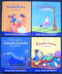 4 Hefte Kinderlieder + Fingerspiele + Gutenacht-Geschichten + KinderreimeWIE NEU - Bild 1 von 21