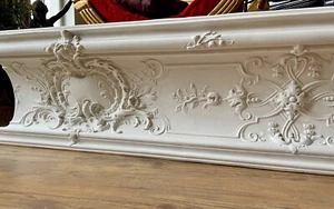 Stucco - elegantes Stuckgesims 109-217 im Barock-Stil aus Stuckgips - Bild 1 von 12