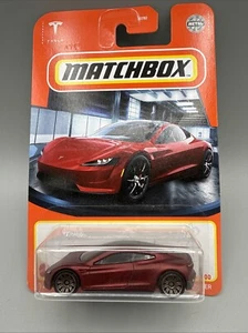 2021 MATCHBOX TESLA ROADSTER First Release Short Card MBX SHOWROOM 4/100 - Bild 1 von 4