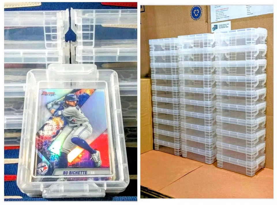 Card Storage Box Vaults (5-Pack Lot) NEW For Sleeved Trading Cards (Stackable)💥 - Image 1 of 3