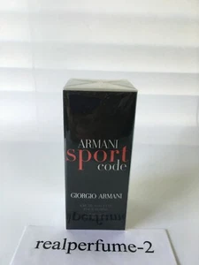 Armani Code Sport Giorgio Armani men 1.7 oz Eau de Toilette Spr. SEALED.100%REAL - Picture 1 of 5