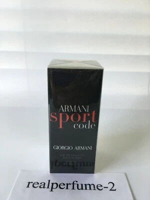 Armani Code Sport Giorgio Armani Hombre 1.7 OZ Eau de Toilette Spr. SELLADO.100% REAL Foto 1 de 4