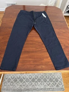 Paisley & Gray Drawstring Pants Sz XXL Navy - Picture 1 of 7