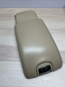 2007 - 2015 Jaguar Xk Xkr X150 Armrest Leather Center Console Tan/beige - Picture 1 of 12