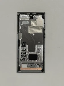 Mid-Frame Housing OEM Samsung S22 Ultra 5G Silver (US Version) - Picture 1 of 6