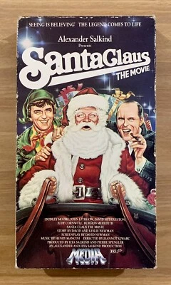 VHS ~ Santa Claus: The Movie ~ Color ~ FS ~ PG ~ 104 Mins. ~ 1985 ~ !L🎅🎅K! - Image 1 of 4