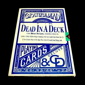 Grateful Dead Dead In A Deck Playing Cards Deluxe CD Built To Last Picture Disc - Bild 1 von 12