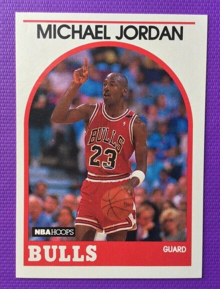 1989-90 NBA Hoops Basketball Choose & Pick your Trading Cards Michael Jordan 🏀 - Image 1 of 1