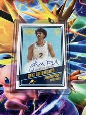 2021-22 Onyx Jordan Poole Vintage Auto RC Golden State Warriors #D /50 J01