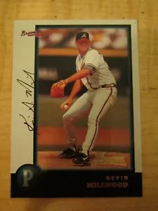 1998 Bowman Rookie Kevin Millwood #91 Atlanta Braves - Picture 1 of 2